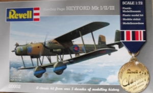 REVELL 1/72 00002 HANDLEY PAGE HEYFORD Mk I/II/III